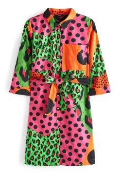 Next Damen Blusenkleid - Multi Spliced Print -Next Verkäufe 2022 b3393649cb63492da06b61d06a3564f3
