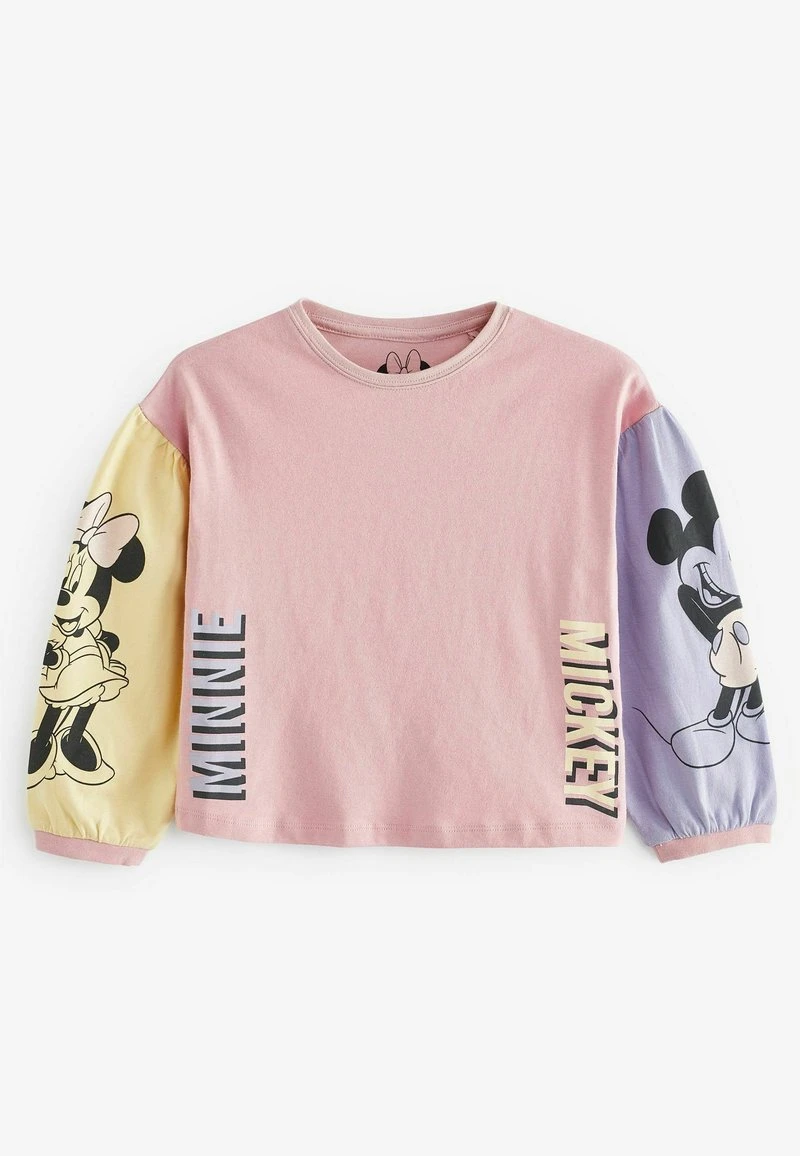 Next Nachtwäsche Set - Pink Colourblock Minnie Mouse | Kinder 2 Next Nachtwäsche Set - Pink Colourblock Minnie Mouse | Kinder – Bild 2