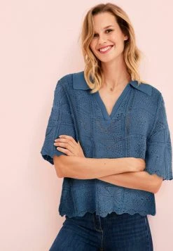 Next Damen T-Shirt Print - Blue