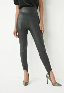 Next Damen STIRRUP - Leggings - Hosen - Mottled Black