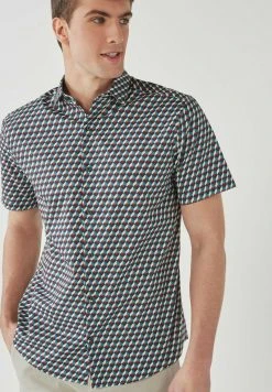 Next Herren TRIMMED - Hemd - Green