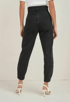 Next PAPERBAG - Jeans Relaxed Fit - Black Denim | Damen -Next Verkäufe 2022 b3cbda9d26cd4dcfbca19f0279f8a7dd