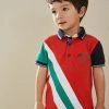 Next Kinder PIQUE SASH - Poloshirt - Apricot