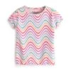 Next Kinder SHORT SLEEVE RICH - T-Shirt Basic - Rainbow Wave