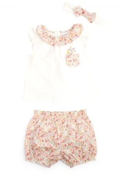 Next Kinder 3SET - Shorts - Pink Baby Ditsy Floral