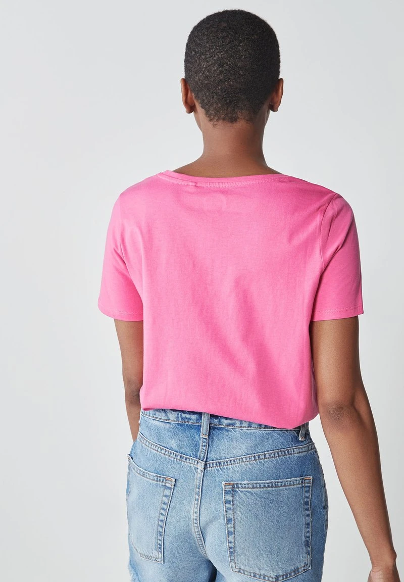 Next T-Shirt Basic - Pink | Damen 2 Next T-Shirt Basic - Pink | Damen – Bild 2