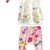 Next Kinder SET (0MTHS-3YRS) - Leggings - Hosen - Bright Pink Floral
