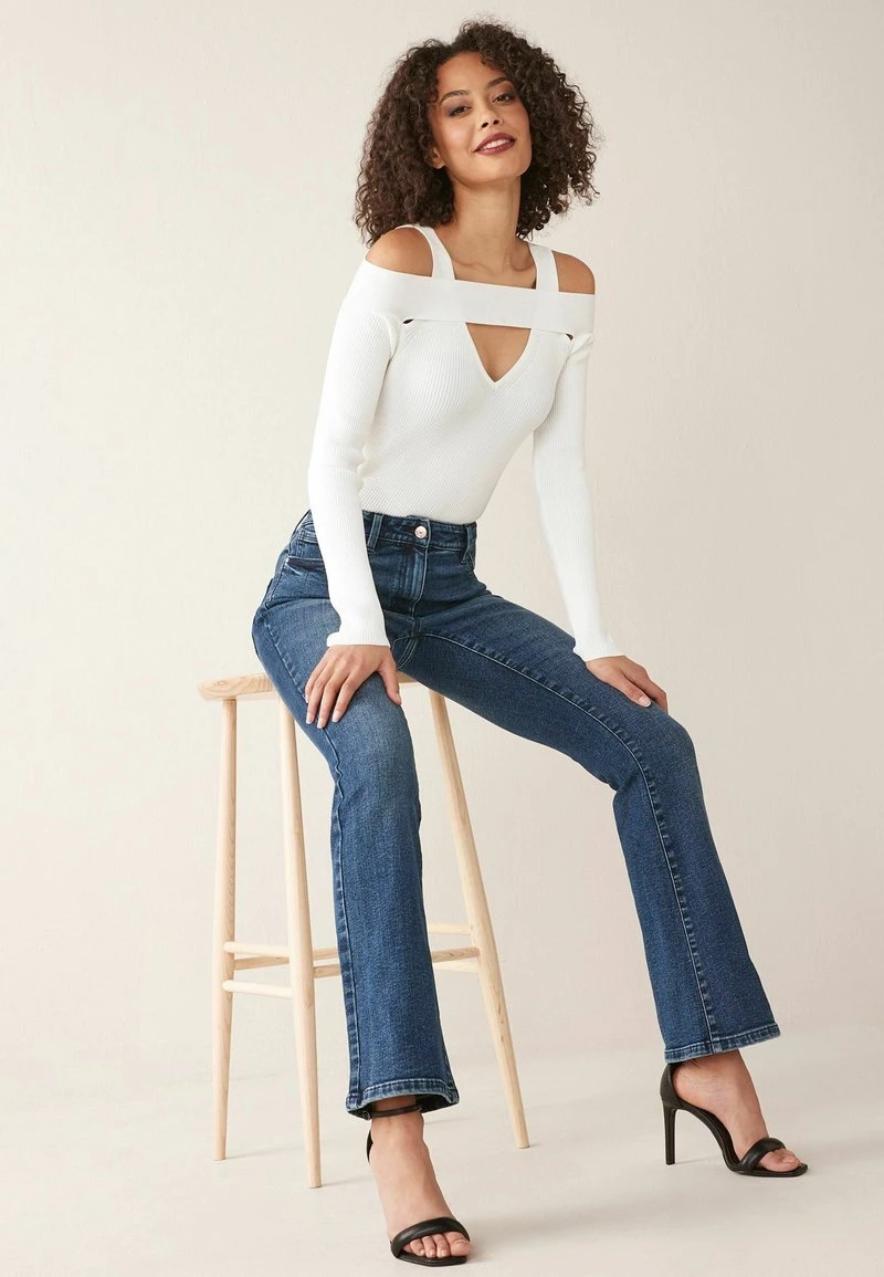 Next Damen BARDOT CUT-OUT - Top - White 4 Next Damen BARDOT CUT-OUT - Top - White – Bild 4