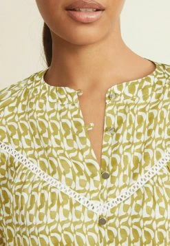 Next Damen LACE TRIM - Bluse - Yellow -Next Verkäufe 2022 b4c338cee14b4c7db81fa57980e8e701