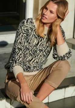 Next Damen FEATHER - Strickpullover - Black