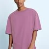 Next Herren T-Shirt Basic - Lilac Purple