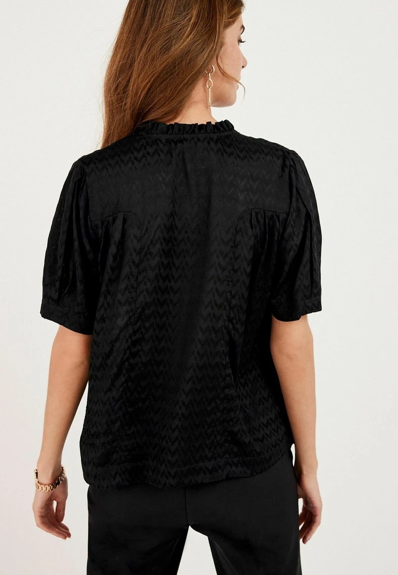 Next Damen SHORT SLEEVE - Hemdbluse - Black 2 Next Damen SHORT SLEEVE - Hemdbluse - Black – Bild 2