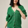Next Damen Strickjacke - Green