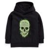 Next Kinder SKULL GRAFFITI - Kapuzenpullover - Black