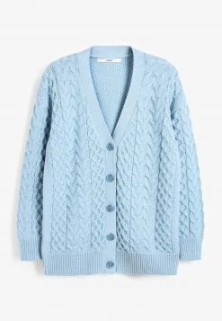 Next Damen CABLE BUTTON - Strickjacke - Blue -Next Verkäufe 2022 b5c28c95f6c84eaf8e0f6bcda3d6edbb