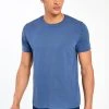 Next Herren T-Shirt Basic - Blue