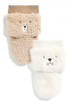 Next Kinder 2 PACK - Socken - Off White/beige