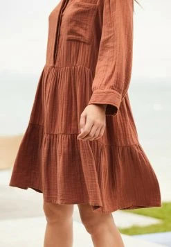 Next Damen TEXTURED - Strandaccessoire - Tan