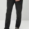 Next Herren Jeans Straight Leg - Black