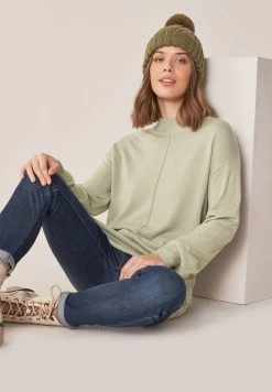 Next Damen LONG COSY - Strickpullover - Green -Next Verkäufe 2022 b6d469de03ee4b86a6c504dc4f333235