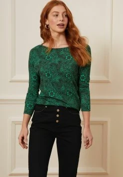 Next Damen DOLMAN - Langarmshirt - Green