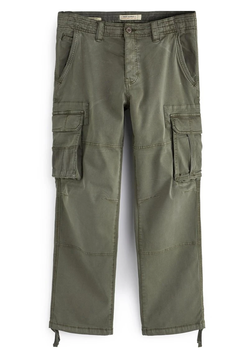 Next Herren AUTHENTIC BLEND - Cargohose - Khaki Green 5 Next Herren AUTHENTIC BLEND - Cargohose - Khaki Green – Bild 5