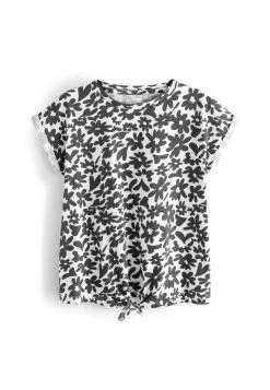 Next T-Shirt Print - Monochrome Floral | Kinder -Next Verkäufe 2022 b7066505d0f7425cb0dbb7f50bc7191e