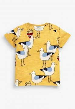 Next 3 PACK - T-Shirt Print - Mottled Dark Yellow | Kinder -Next Verkäufe 2022 b73763cb8ec144578e0bfad25eee5c7a