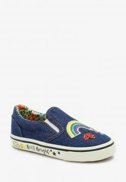 Next Slipper - Denim Blue Rainbow | Kinder -Next Verkäufe 2022 b78b8f0557744420b42087d1230290e1