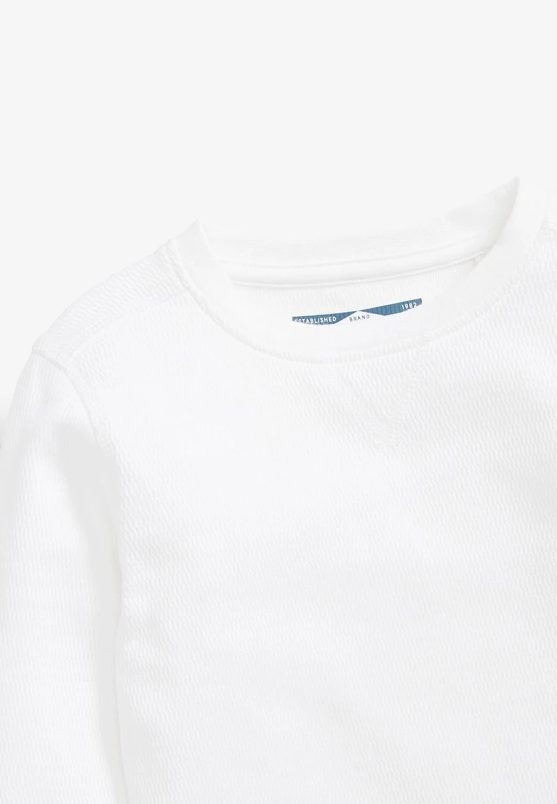 Next Unisex Langarmshirt - White 3 Next Unisex Langarmshirt - White – Bild 3