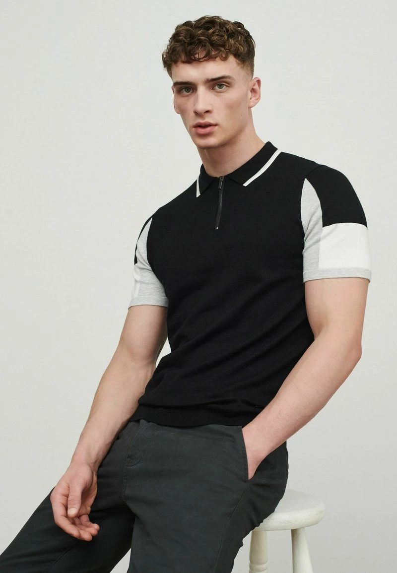 Next Herren Poloshirt - Black 5 Next Herren Poloshirt - Black – Bild 5