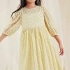Next Kinder GLITTER DAISY - Freizeitkleid - Yellow