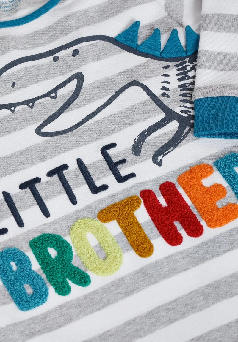 Next Kinder LITTLE BROTHER - Strampler - Blue 3 Next Kinder LITTLE BROTHER - Strampler - Blue – Bild 3