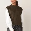 Next Damen Strickpullover - Khaki
