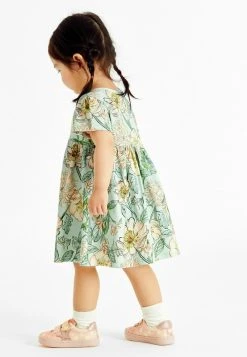 Next Kinder Jerseykleid - Green Floral -Next Verkäufe 2022 b84b6d2d4508419a8ea6239dbfc3aa36