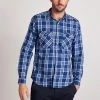 Next Herren WESTERN - Hemd - Blue