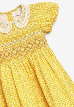 Next Kinder SHIRRED - Freizeitkleid - Ochre -Next Verkäufe 2022 b8701668783040fbbdbaa30f360d2a37