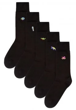 Next Herren FIVE PACK - Socken - Black