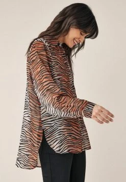 Next Damen SHEER LONGLINE - Hemdbluse - Brown Animal 7 Next Damen SHEER LONGLINE - Hemdbluse - Brown Animal -Next Verkäufe 2022 b8a7fdafcddd43bbb1a91bbe9dcfd02e