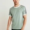 Next Herren BLOCKED - T-Shirt Print - Sage Green Tape