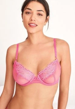 Next Damen DD+ NON - Bügel BH - Pink