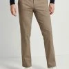 Next Herren STRETCH - Chino - Stone Geometric Pattern