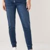 Next COSY TOUCH SOFT STRETCH - Jeans Slim Fit - Dark-blue Denim | Damen