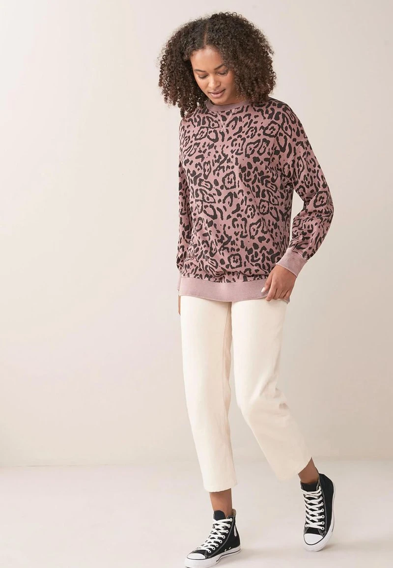 Next Damen Sweatshirt - Pink 1 Next Damen Sweatshirt - Pink
