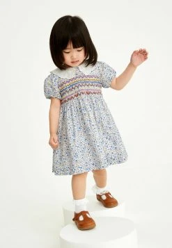 Next Kinder SHIRRED - Freizeitkleid - Blue 7 Next Kinder SHIRRED - Freizeitkleid - Blue -Next Verkäufe 2022 ba0fcadb17aa4da99f97f67c55437901