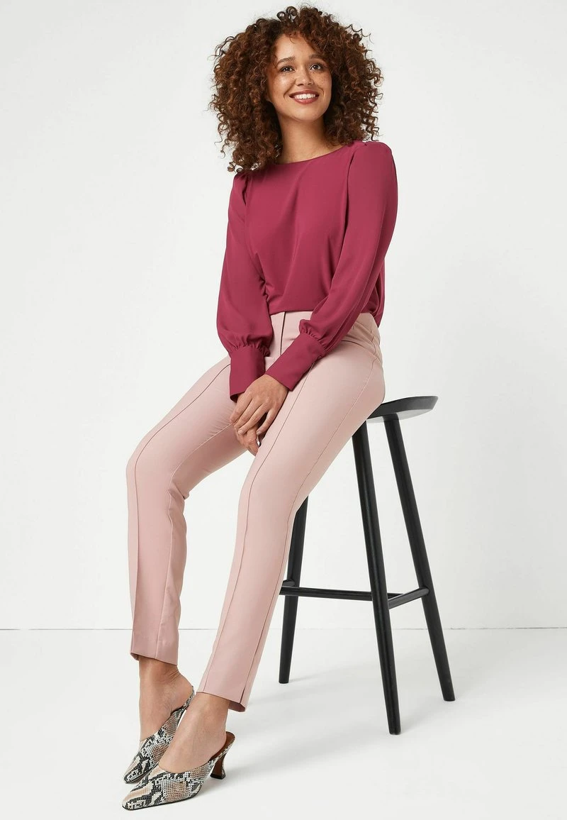 Next Damen SMART CAPRI - Stoffhose - Pink 4 Next Damen SMART CAPRI - Stoffhose - Pink – Bild 4