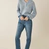 Next Damen ACID WASH - Strickpullover - Chambray Blue