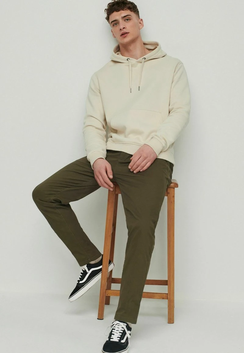 Next Herren PLEATED STRETCH - Stoffhose - Green 5 Next Herren PLEATED STRETCH - Stoffhose - Green – Bild 5