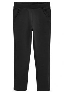 Next Kinder BLACK FRILL DETAIL TROUSERS (3-16YRS) - Jogginghose - Black