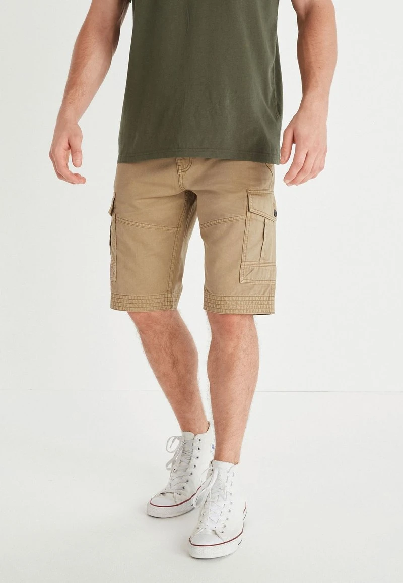 Herren NEXT PREMIUM LAUNDERED - Shorts - Sand 1 Herren NEXT PREMIUM LAUNDERED - Shorts - Sand